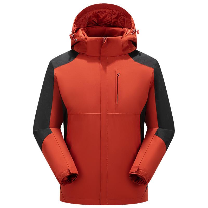 Heated Graphene Cotton Ski Jacket - Windproof Winter Wear for Couples