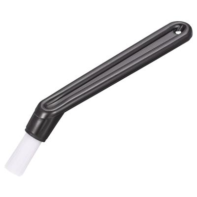 Uxcell Coffee Machine Brush, Nylon Head, Black, for Cleaning Espresso Machine Grinder, 137mm Long