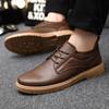 Men Casual Leather Shoes Brand Business Shoes Soft Sole Non-slip Driving Shoes Men Comfortable Loafers Fashion Formal Dress Shoe