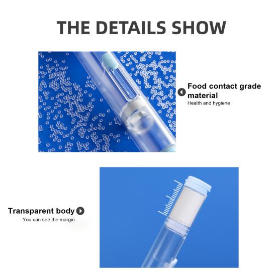 Yousheng Portable Toothbrush Soft Bristle Oral Cleaning Integrated Travel Folding Toothbrush Toothpaste 2 In 1 for Camping