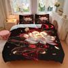 3pcs Lotus Bloom Bedding Set, Includes Without Pillow Inserts, Soft Comfortable Bedding Set,All-Season Use A0924022