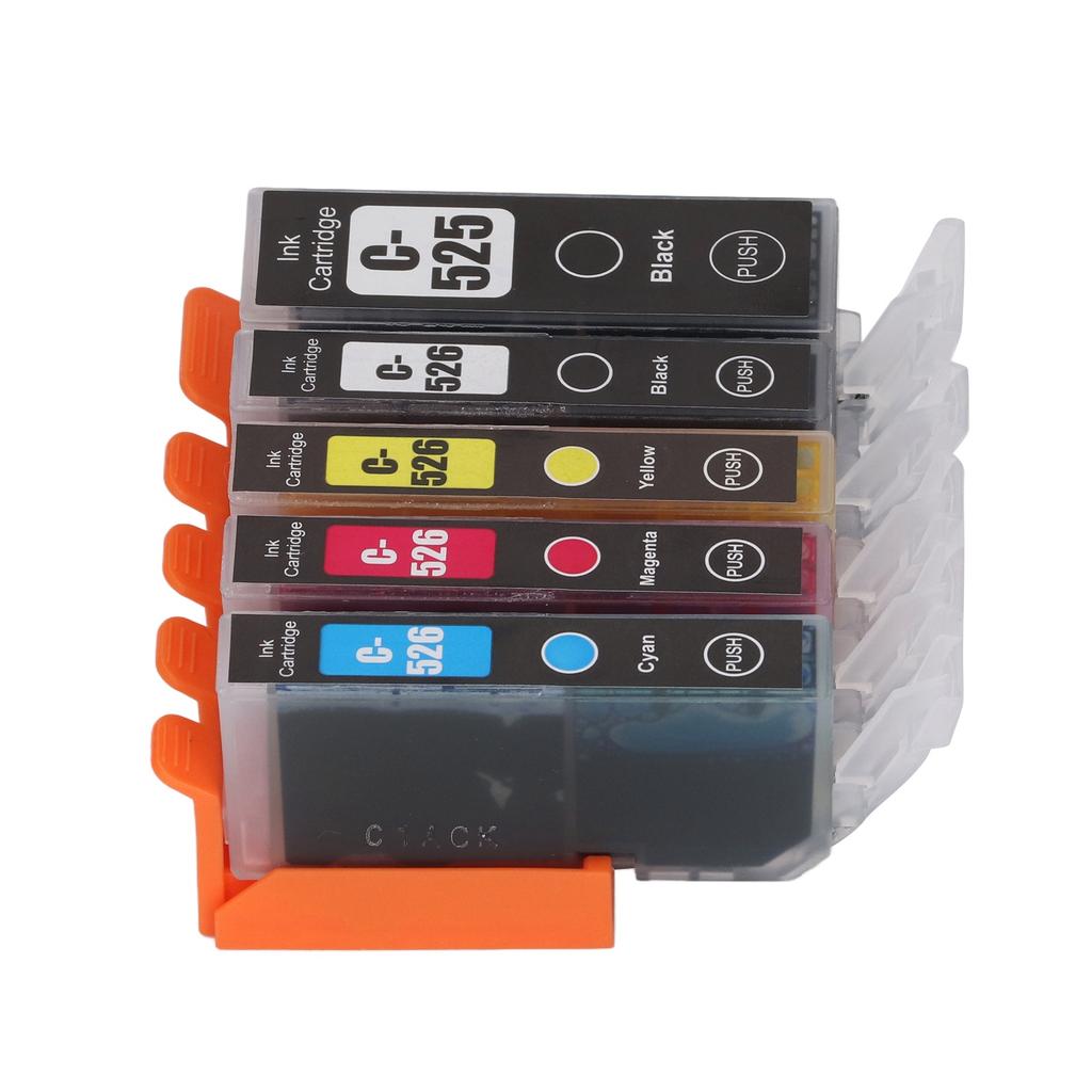 Tintenpatrone Hohe Kapazität Klare Druckpatrone Kombipack für PIXMA IP4850 IP4950 IX6550 5 Farben BK BK C M Y