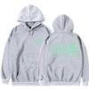 Girls Winter Hoodie Fleece Lined Loose Fit Printed Sweatshirt Streetwear