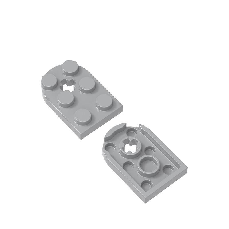 Non-Toxic Moc 10Pcs 3176 Special 2X3 Board Building Blocks Kit Square 2X3 Hole Wth Cross Bricks Particle Idea Diy Toys Children Xmas Gift
