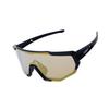 Model Change Sports Sunglasses for Mountain and Other UV400 UV Mirror Ideal for Trail and and Comes with a Storage [FUJIKAZE] Skiing, Snowboarding,