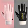 For Men and Women Winter Fleece Outdoor Sports  Cycling Driving  Fingerless Touch Screen  Waterproof Anti Slip and Windproof
