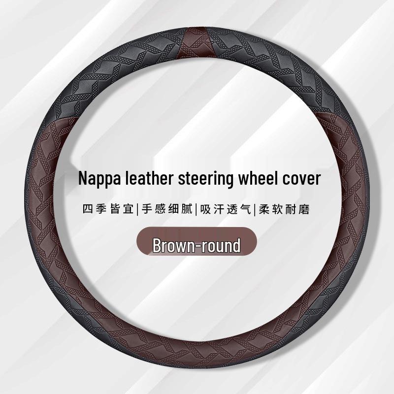 Cadillac Steering Wheel Cover for XT4, XT5, XT6, CT4, CT5, XTS, ATSL - Non-slip, All-Season Grip