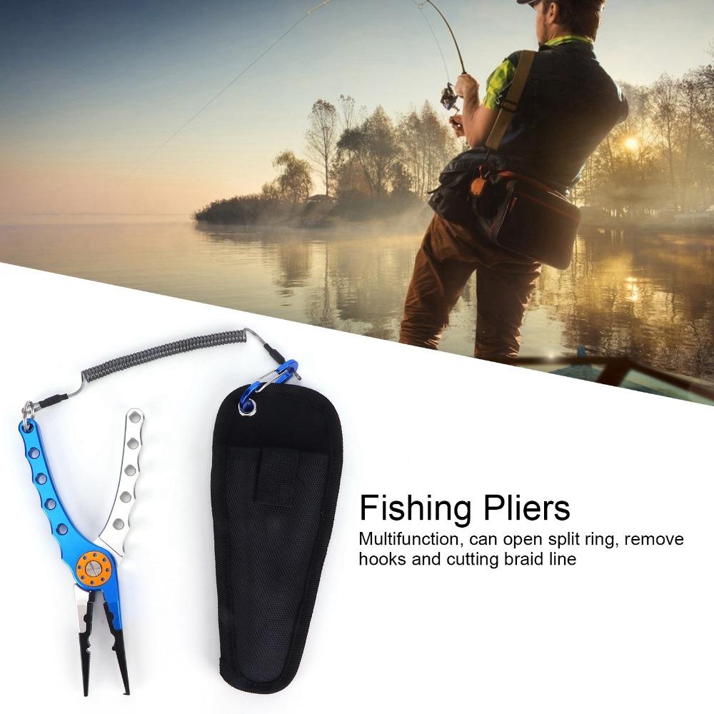 Aluminum alloy body Fishing Pliers Fish Gripper  Fish hook removing