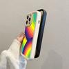 Ae93 Rainbow Art Design Protective Phone Cases for iPhone 13 14 15 Pro Max XR infinix Hot 40i 30i Tecno Camon 30 20 Pro Angel Eyes TPU Back Cover