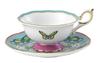 Wedgwood Wanderlust Menagerie Teacup Wedding 1057267 [Officially Imported] & Saucer, 180ml, Gift,