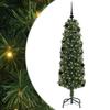 Artificial Christmas Tree with 150 LEDs and Stand Green 150 Cm