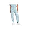 Adidas Truepace Woven Joggers With Striped Drawstring Cuffs Women Bottoms Grey Blue HR6577