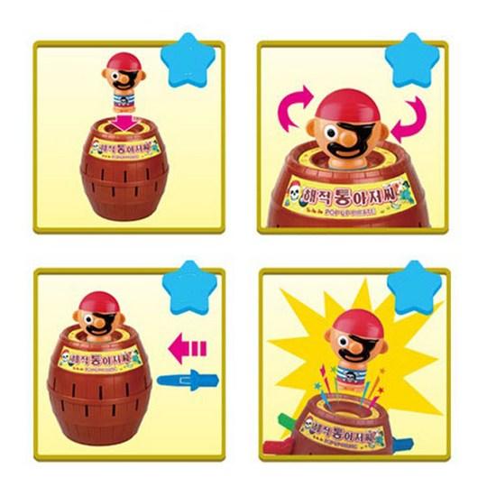 Bunnyland Pirate Tong Uncle Board Game, Popular Korean Game