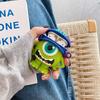Pro AirPods Pro2 4 3 2 1 Pro Pouzdro na sluchátka 3D Monsters University Mike Silikonové Ochranné s přívěskem Kryt krabičky na sluchátka