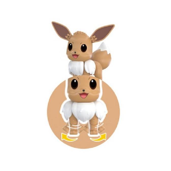 POKEMON Changing Figure Series : Eevee+ Poke Ball Official Licensed