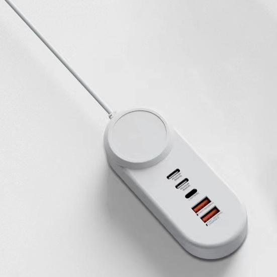 Charging Socket Plug-And-Play Stable Output Dual USB Type-C Interface High-speed Transmission Quick Charging 35W PD USB C Power Strip Home Supplies
