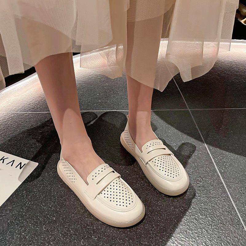 Mode Sommer Hohl Atmungsaktiv Damen Schuhe Slipper Damen Flache Slipper Schuhe Mit Rabatt 2025 Niedriger Preis Aktion Stilvoller Schuh