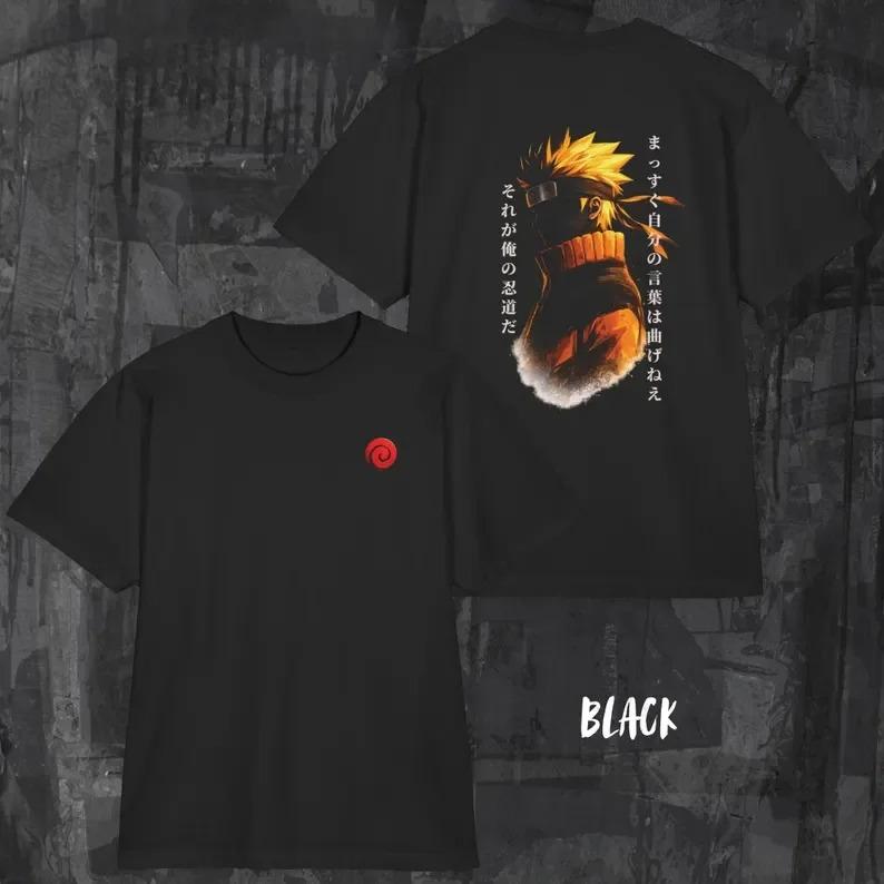 

Hot Sale Anime Naruto Hidden Village Ninja Graphic Print T-shirt Men Women Streetwear Y2k Harajuku Fashion Casual Oversized Top Cotton Summer New Tee 4XL