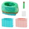 Foldable Travel Potty for Kids Portable Car Toilet with Garbage Bag for Travel Camping & Road Trips
