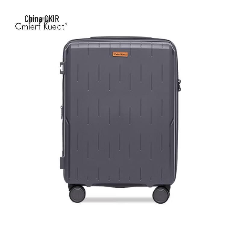 Cmierf Kuect Large Capacity Zipper Suitcase