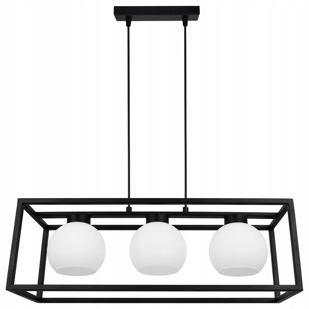 HANGING LAMP CAGE ELEGANT GLASS BALL