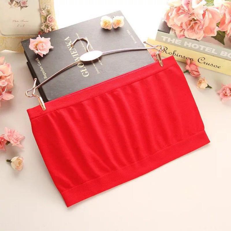 

Бесшовный топ без бретелей One Size белый