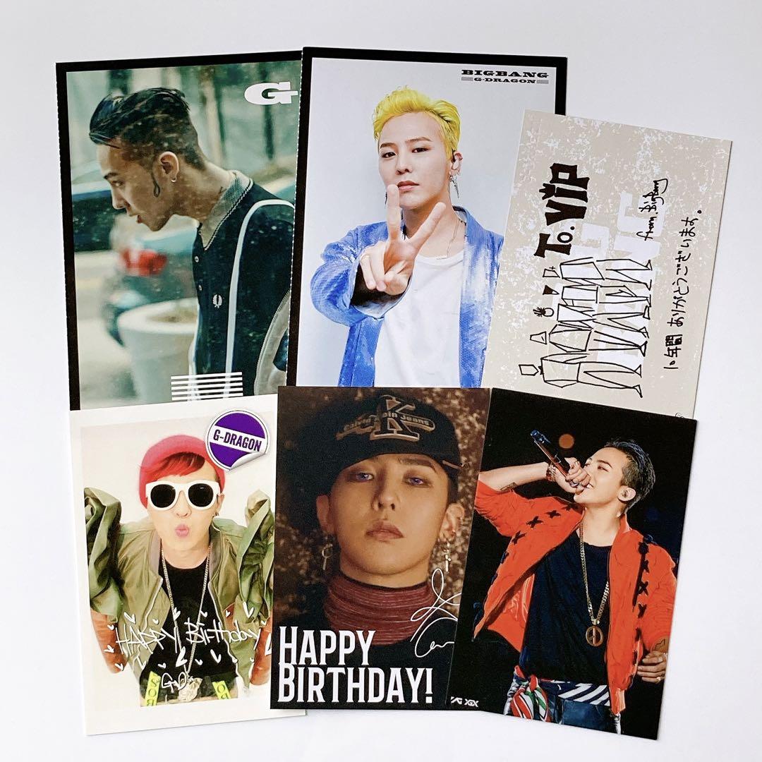 

[USED] BIGBANG Fan Club Birthday Card G-DRAGON GD Jiyeon