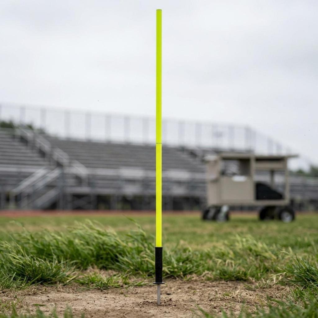 5 Pieces Football Dribbling Pole Easy to Set up Weaving Poles Flexible