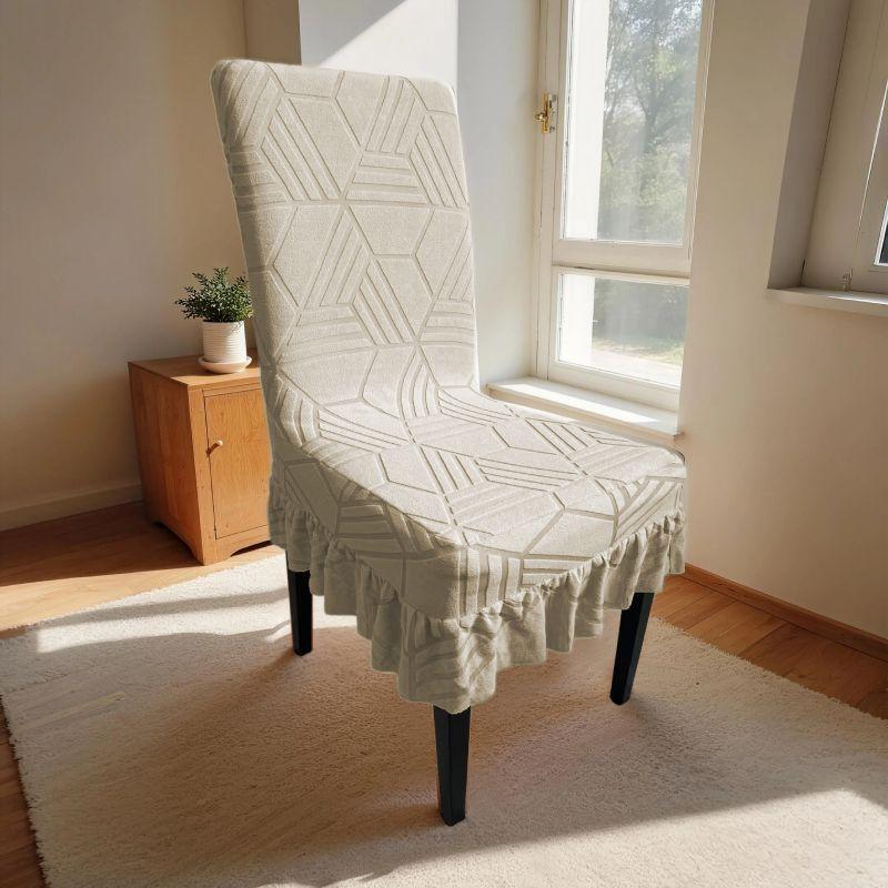 Chair Cover Universal Stool Four Seasons Universal Chair Cover Home Dining Table Backrest Integrated Seat Cover Elastic Chair Cover