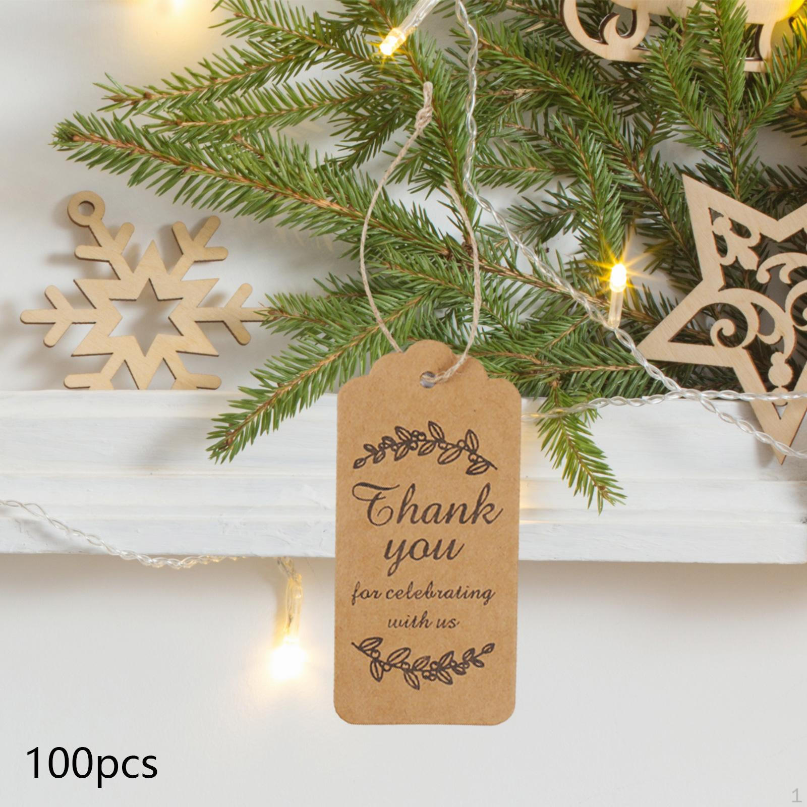 

100 шт. подарочных бирок для самостоятельного изготовления украшений из крафт-бумаги, креативные маленькие этикетки на День святого Валентина