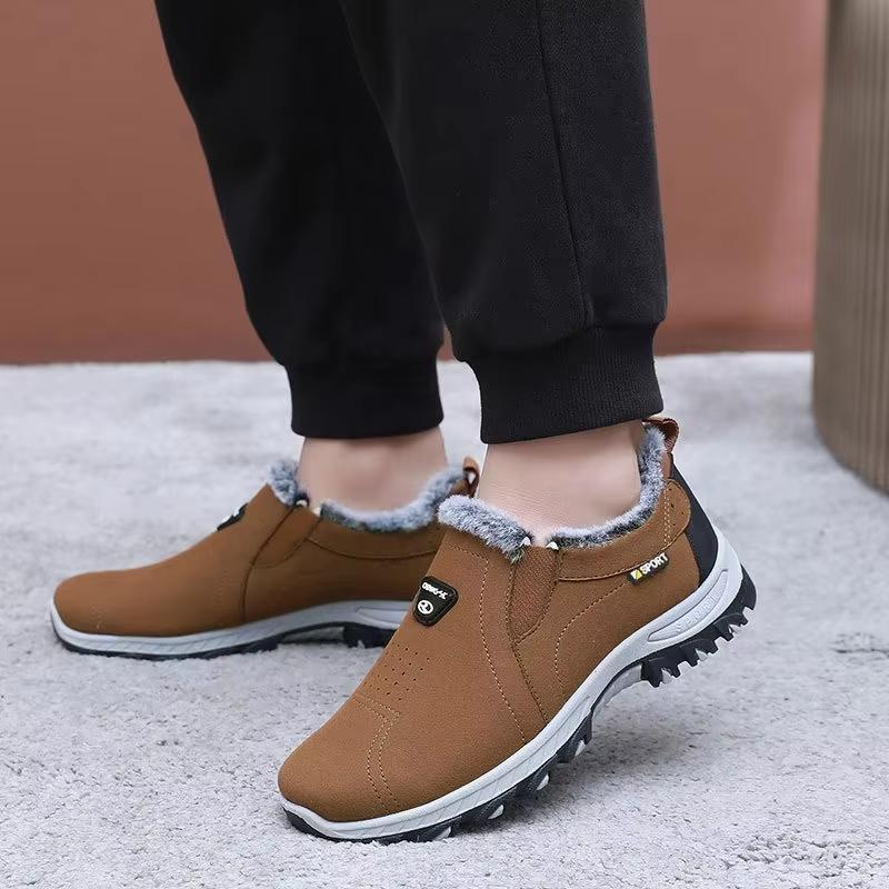 Men'S Snow Boots Winter Casual Shoes Anti Slip And Warm Fur Ankle Boots Cheap Shoes Clearance Free Shipping