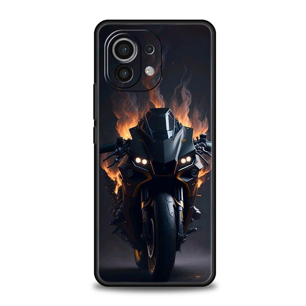 Phone Case For Xiaomi Mi 15 14 14T 13T 12T Pro 12 13 11 Lite 5G 11T X6 X5 Pro Soft TPU Cover Moto Cross Motorcycle Sports
