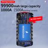 Car Jump Starter Powerbank Booster Charger Battery Power Bank Portable Starter for 12V Vehicle Auto Battery Starter With Toolbox