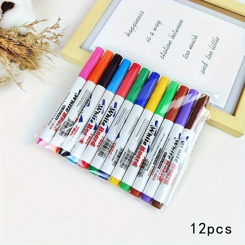 

12pcs board Markers - Non-Toxic,Dry Erase,Ideal for Office and School Use - Suitable for Painting, Drawing,and Highlighting