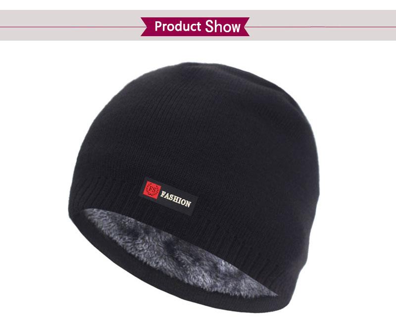 Bonnet Hiver Femme Double Épaisseur (Tricot + Polaire) - Taille Unique, Couvre-Oreilles - Style Décontracté