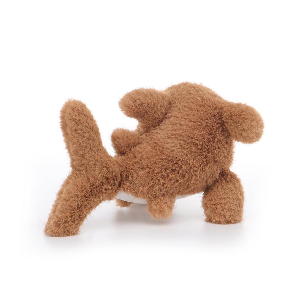 Apricot Lamb Sunshine Hammerhead Shark Plush Toy for Kids, Soft and Cute, Fluffy Sunshine Hammerhead Shark for Girls and Boys, 23cm