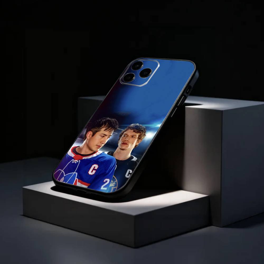 LGBTQ H-Heated R-Rivalry Ice Hockey Phone Case Silicone Soft For IPhone 17 16 15 14 13 12 11 X XR Plus Pro Max Plus