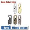 5/10/20 Pcs Fashion Universal Zipper Puller Slider Instant Sewing Zippers Head Repair Kit Replacement Broken Buckle Bag Suitcase