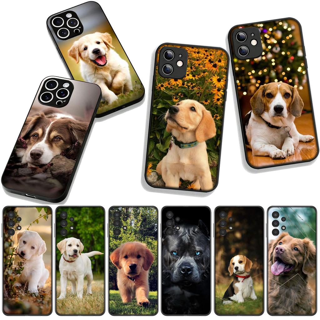 Fodral för Motorola Moto G04 G13 G14 G22 G23 G20 G32 G34 G35 G64 G82 G84 G53 G60 G72 E14 E15 E13 Fodral Hund Golden Retriever