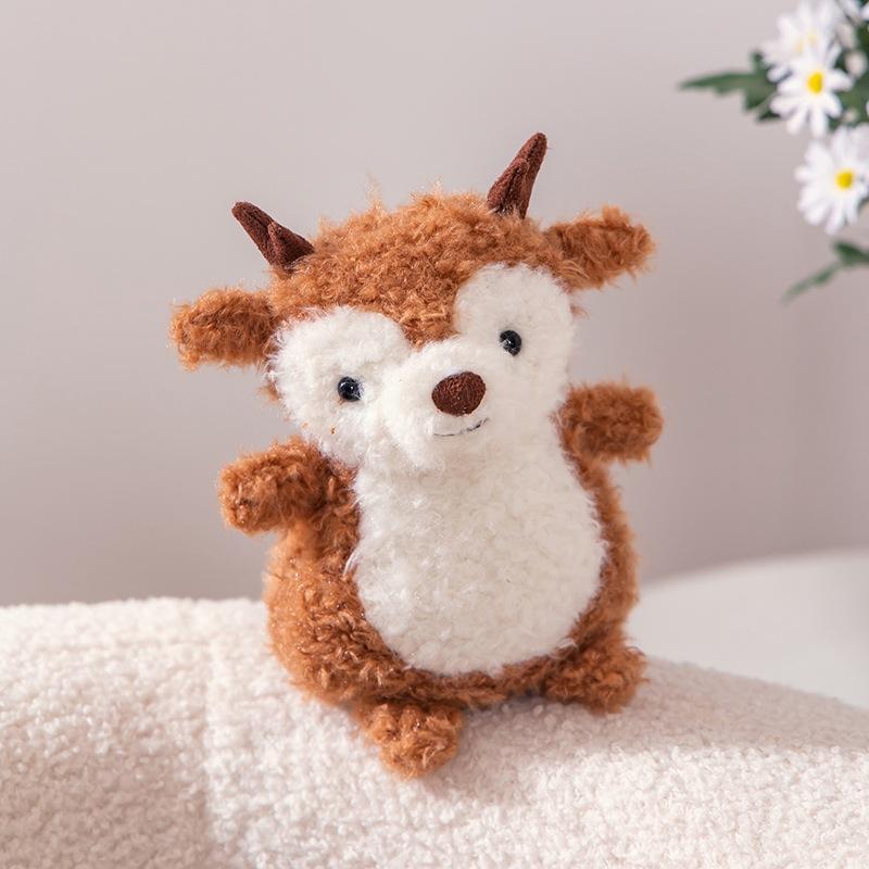 New Christmas Product: Fun Snowman and Elk Plush Doll Decorative Ornaments