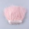 1Meters Furry Turkey Feathers Trim Ribbon White Natural Plumes For Traditional Holiday Dress Sewing Plumas Accessories