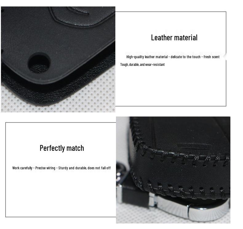 SAIC Maxus G10 Leather Smart Key Case with Buckle