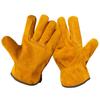 1 Pair Reinforced Style Heat Resistant Welding Gloves BBQ Oven Protective Welder Gauntlet PU Leather