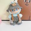 Clothes Only] For 17cm Labubu I II Idol Dolls DIY Accessories Gifts Korea Kpop Exo Idol Dolls Overalls Clothing Cute Mini Plush Doll'S Clothes