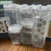 Food Storage Jar with Lid Kitchen Container Kitchen Organizer Stackable Dustproof Moisture Resistant Kitchen Accessorie