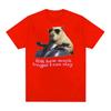 IDK How Much Longer I Can Slay Capybara Funny Meme T Shirts Unisex Women Retro O-Neck Fashion T-shirt Casual Cotton Oversized Tees