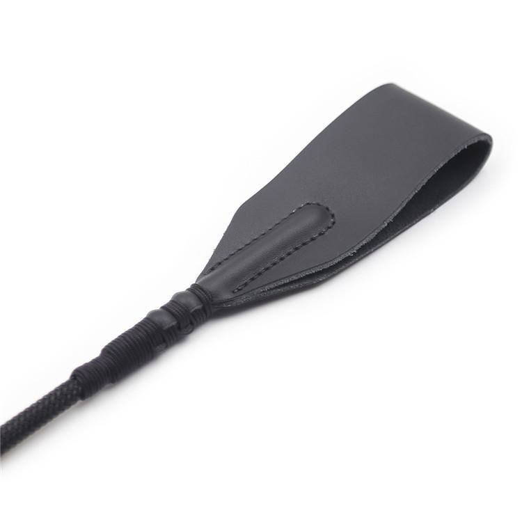 Adult Cowhide and Plastic Short Riding Crop for Men - Alternative Prop Paddle