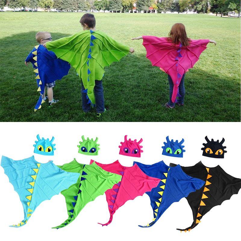 Dragon With Cloak Hat Toothless Dragon Costume Cape Anime Cosplay Christmas