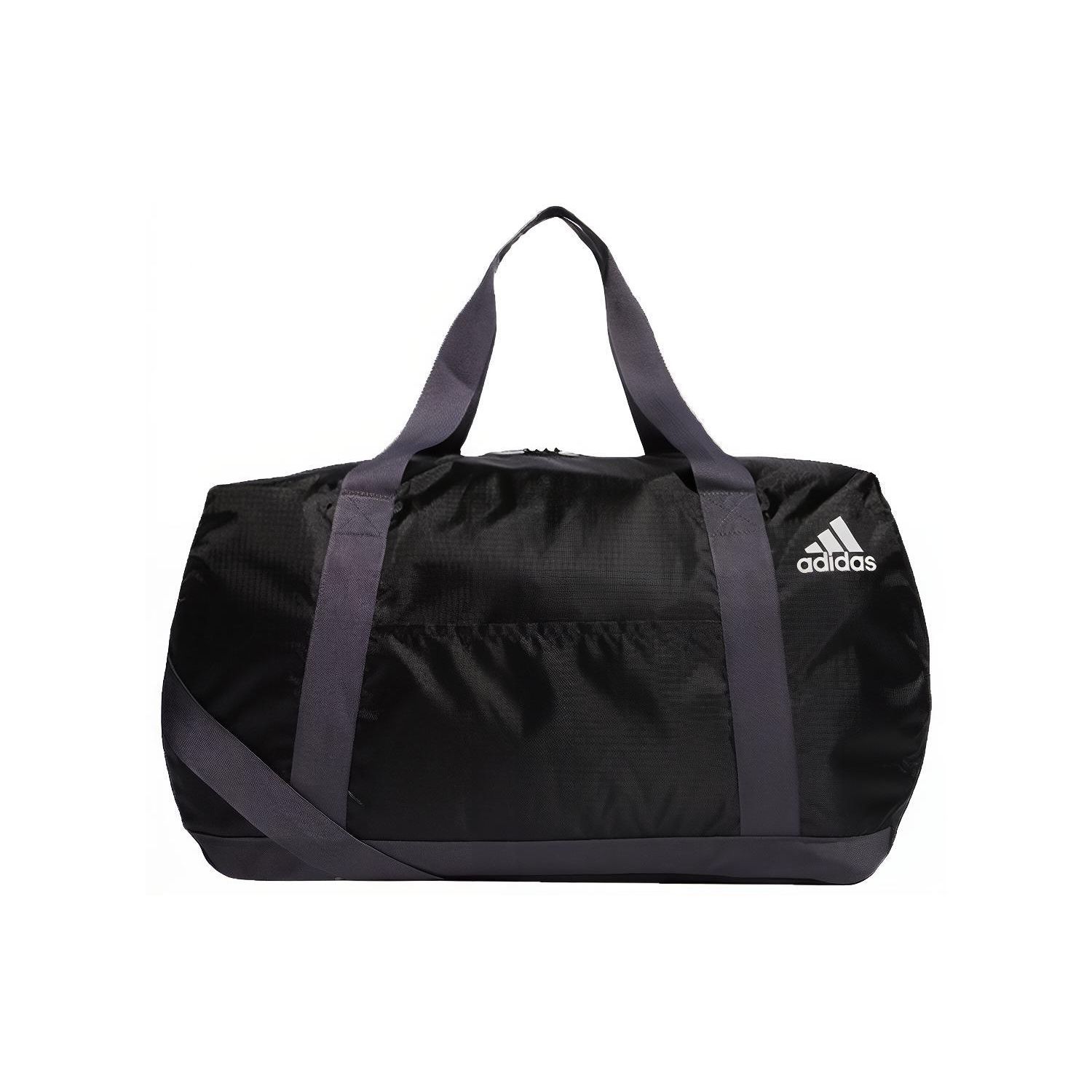 Adidas Fashion Casual Polyester Tote Gym Bag Extra Large Unisex Bags Black ED1769 Black }