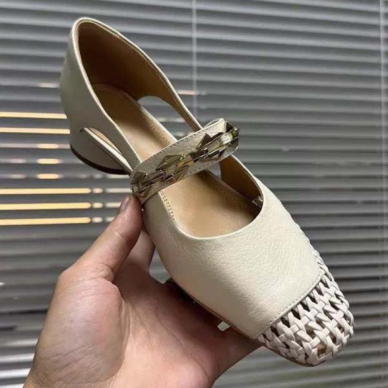 Lato nowa metalowa cekinowa torba głowa smok mała okrągła głowa płytkie wycięcie słowo z niskim obcasem odzież wierzchnia pojedyncze buty